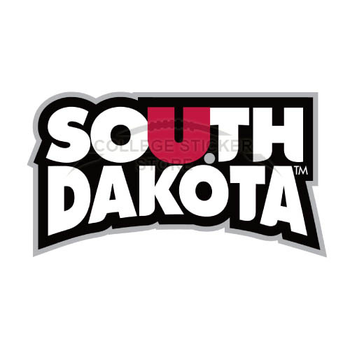 Homemade South Dakota Coyotes Iron-on Transfers (Wall Stickers)NO.6212